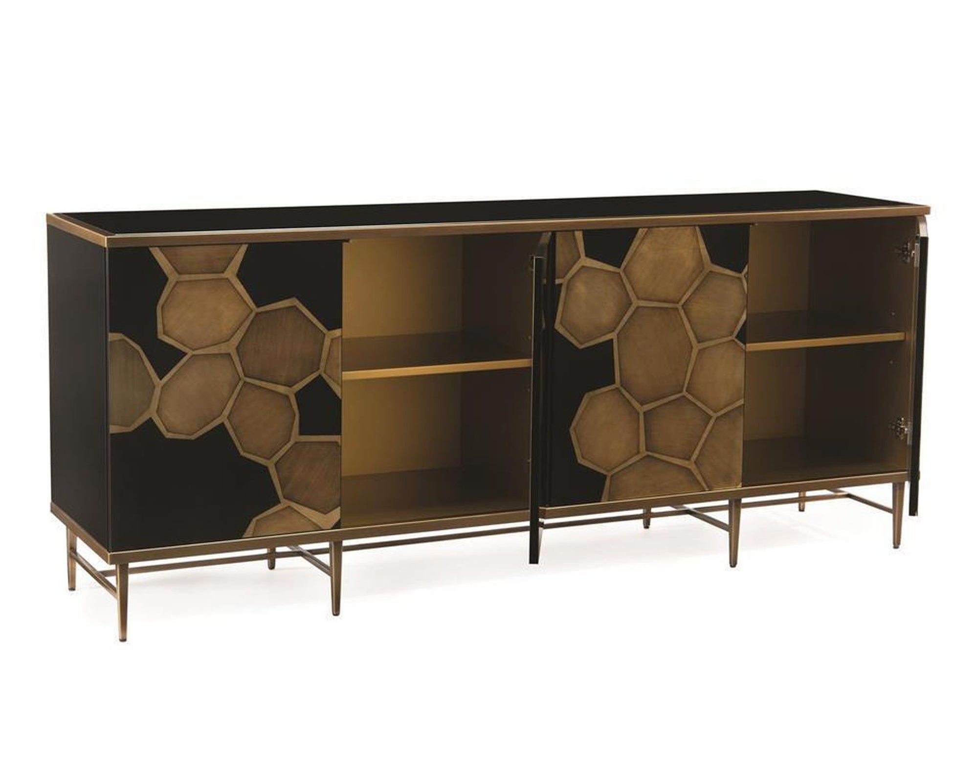 John Richard Honeycomb Credenza