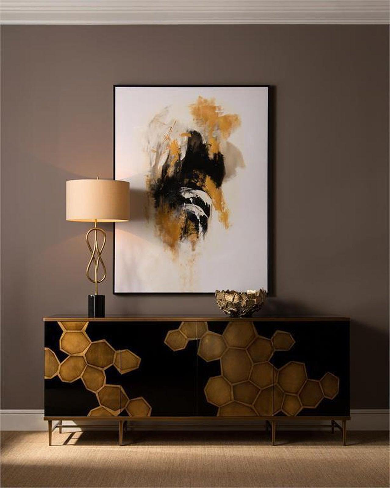 John Richard Honeycomb Credenza