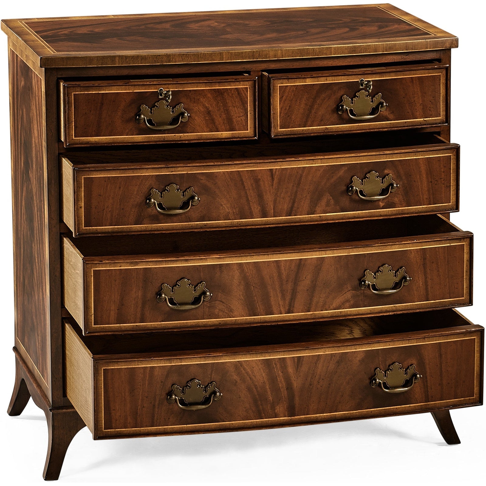 Jonathan Charles Buckingham Bedside Chest of Drawers