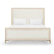 Jonathan Charles Tideline Bone & Linen Upholstered Bed