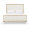 Jonathan Charles Tideline Bone & Linen Upholstered Bed