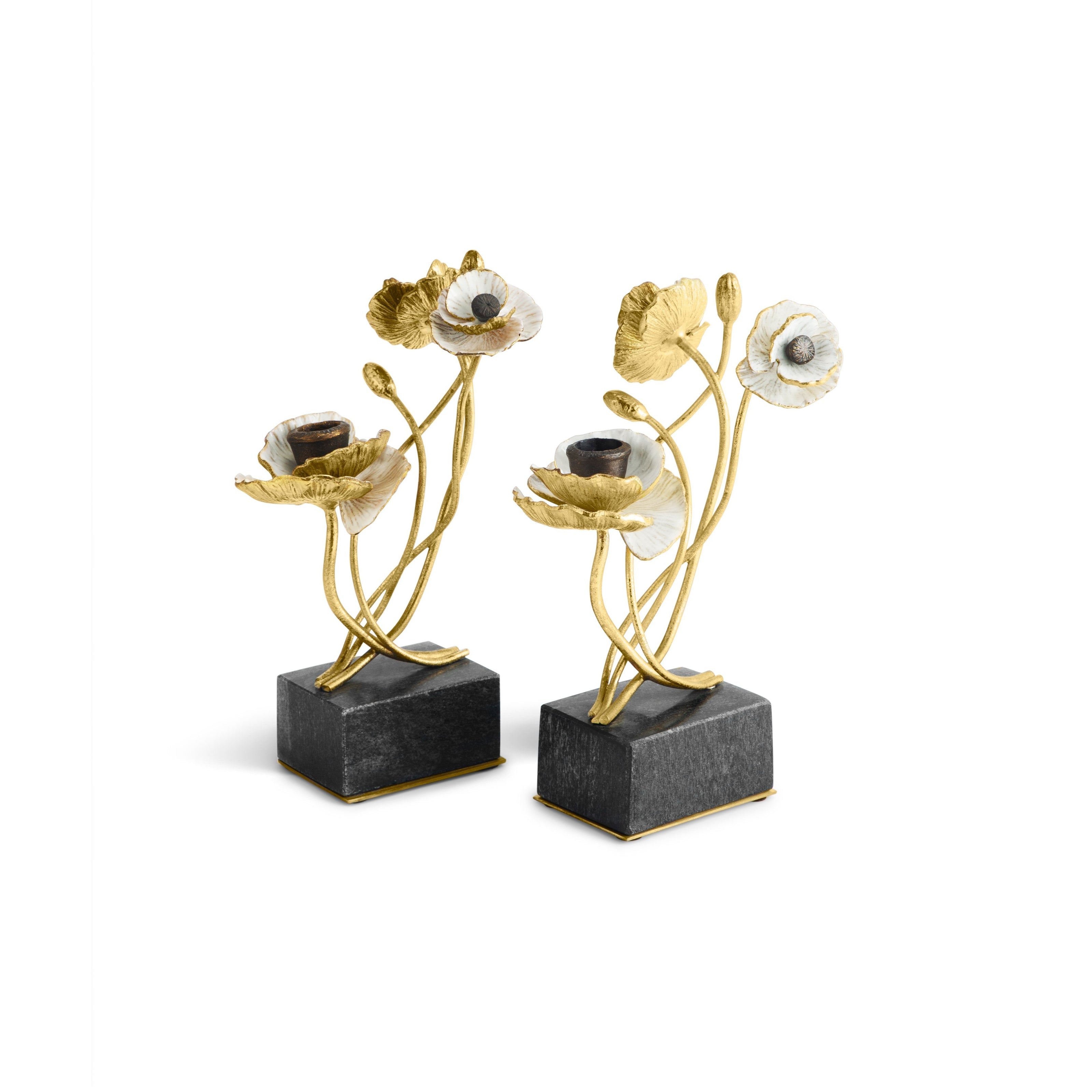 Michael Aram Anemone Candleholders Set of 2