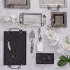 Michael Aram Black Orchid Cheese Board With Knife