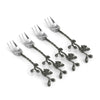 Michael Aram Black Orchid Hor D'oeuvres Forks - Set of 4