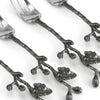 Michael Aram Black Orchid Hor D'oeuvres Forks - Set of 4