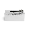 Michael Aram Black Orchid Rectangle Tissue Box Holder