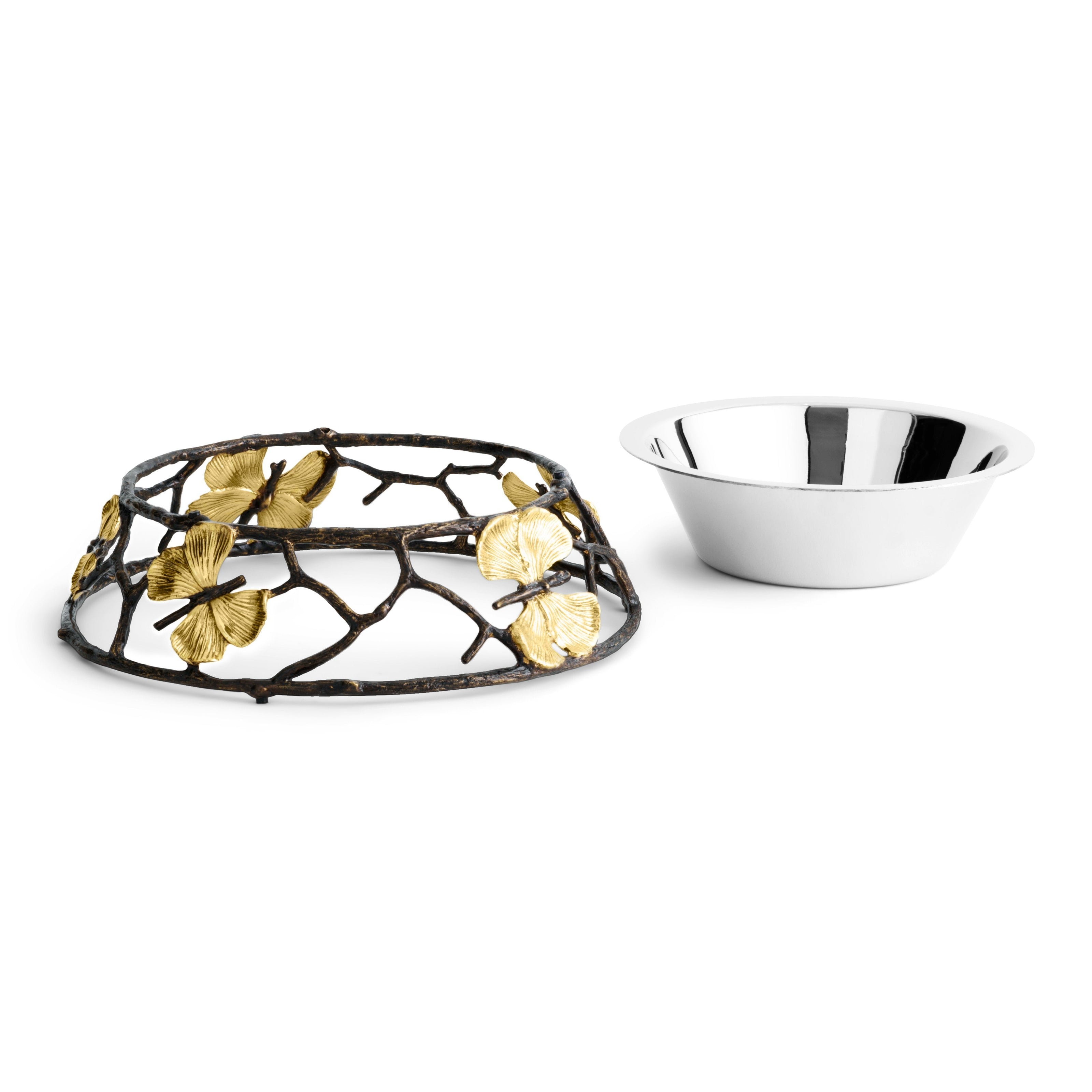 Michael Aram Butterfly Ginkgo Dog Bowl