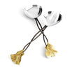 Michael Aram Golden Ginkgo Serving Set