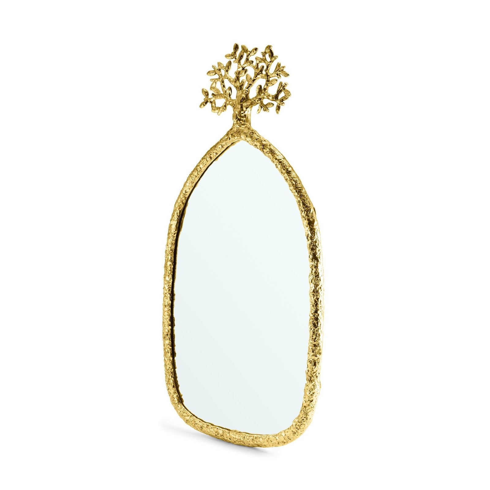 Michael Aram Tree of Life Mirror - Antique Goldtone