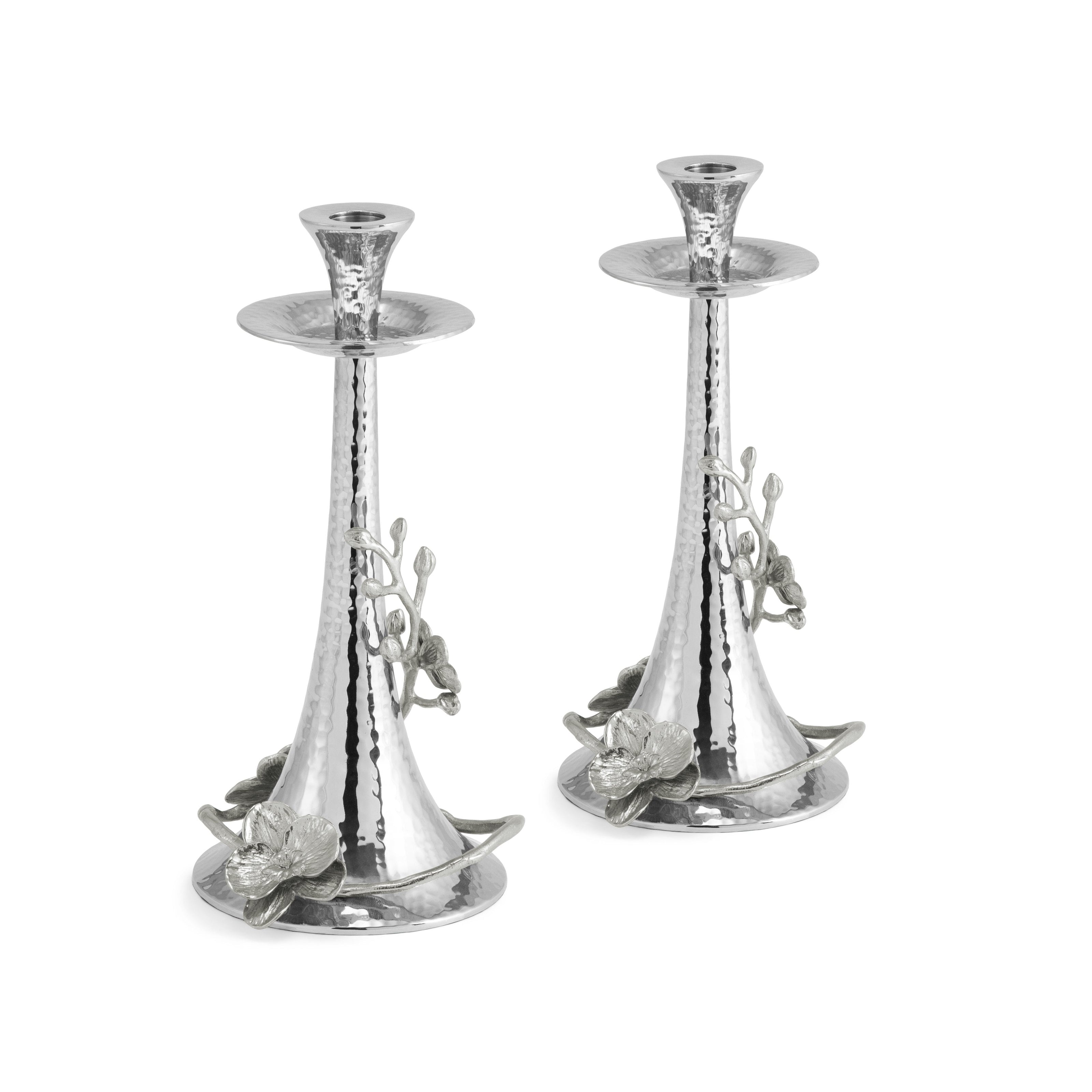 Michael Aram Orchid Candleholders Set of 2