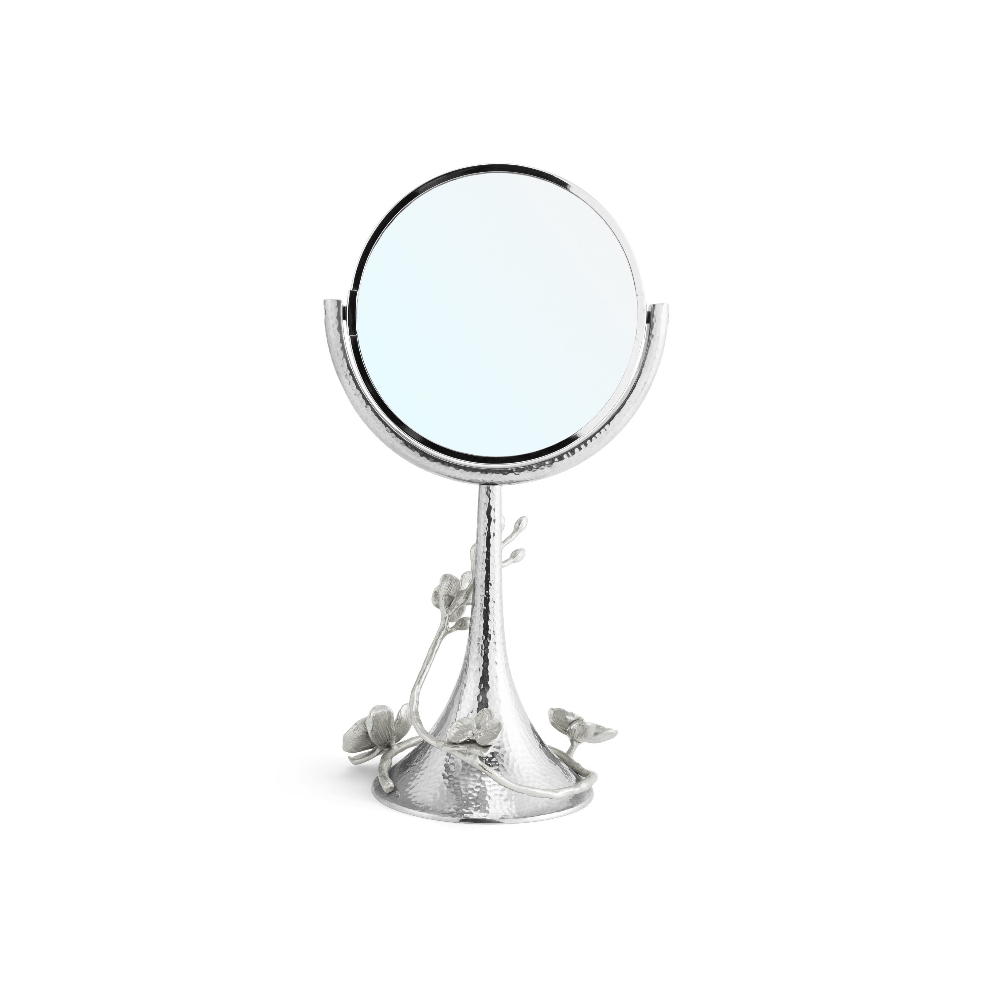 Michael Aram White Orchid Vanity Mirror