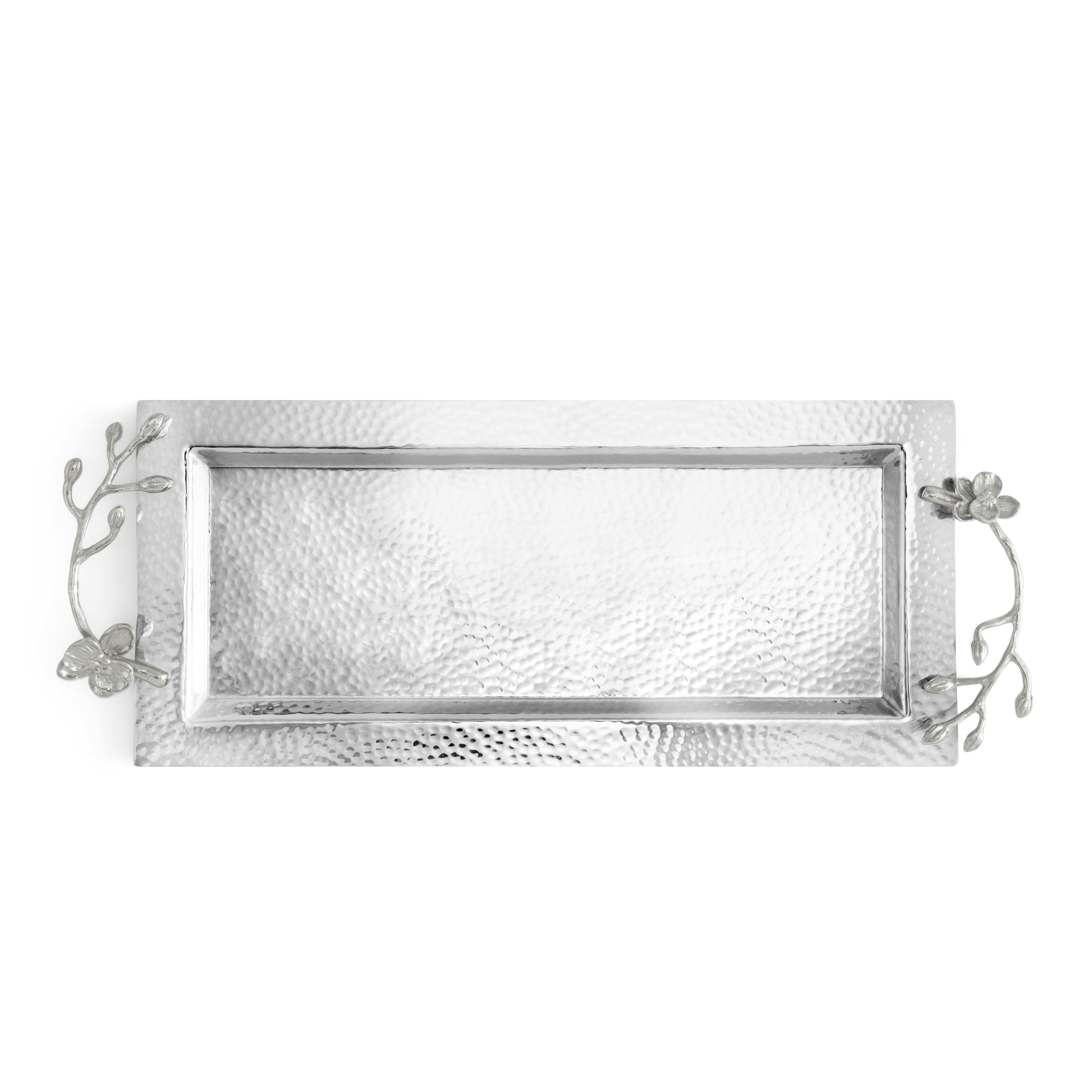 Michael Aram White Orchid Vanity Tray II