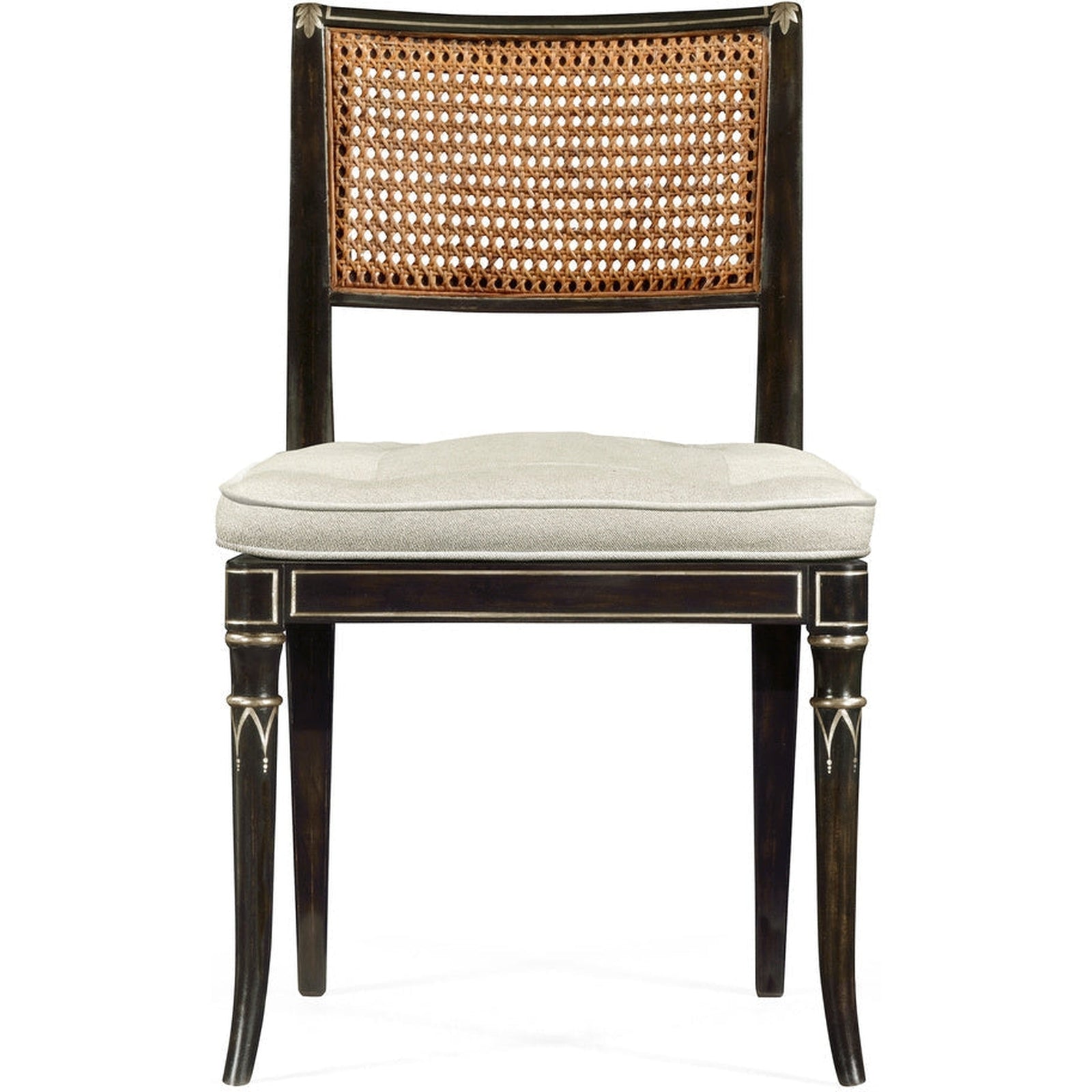 Jonathan Charles William Yeoward Linden Charcoal Wash Dining Side Chair