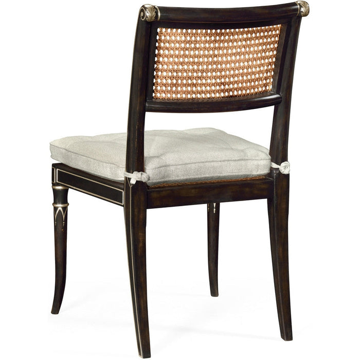 Jonathan Charles William Yeoward Linden Charcoal Wash Dining Side Chair