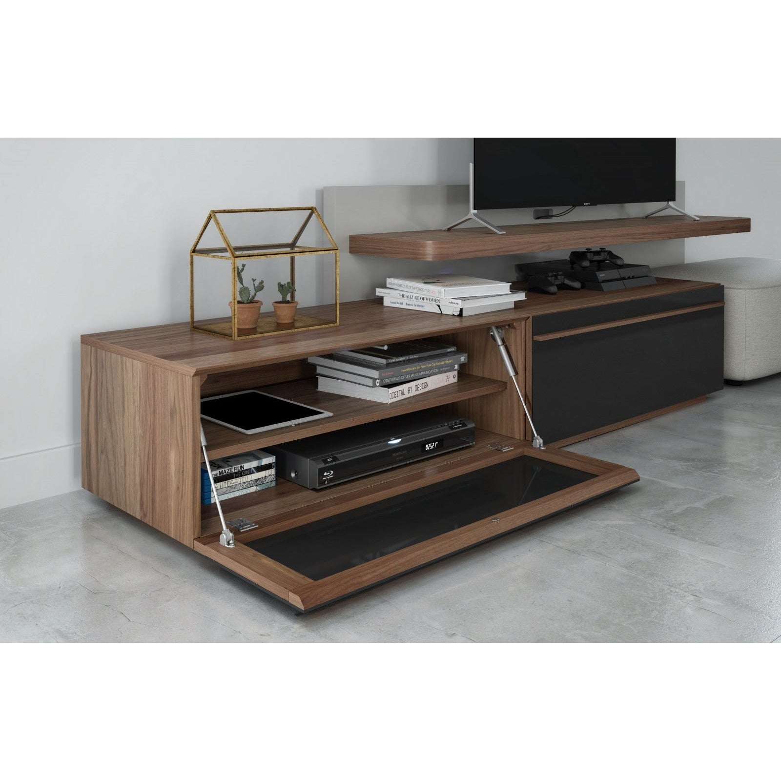Huppe Scene Rectangular Ottoman