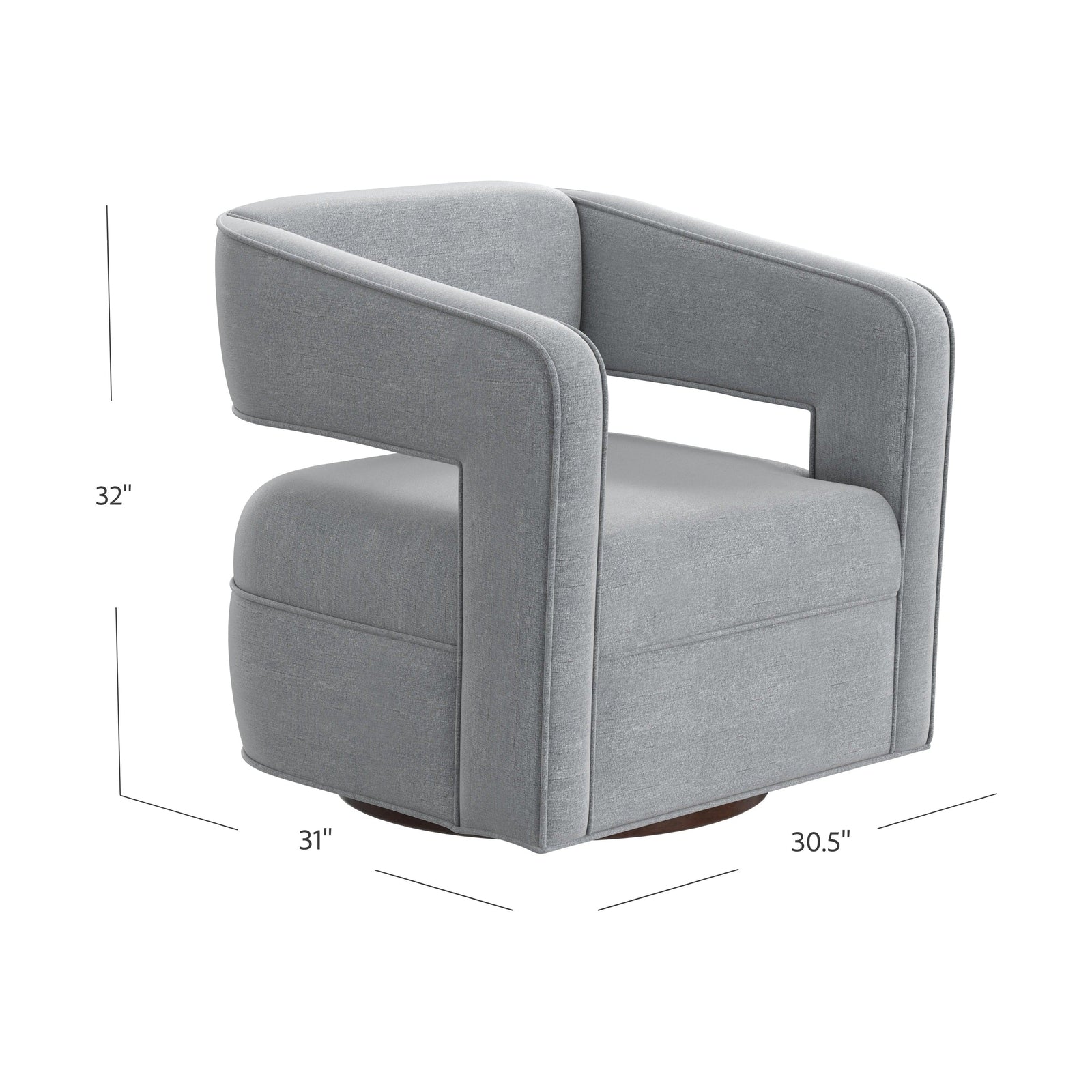 Hooker Upholstery Mateo Swivel Chair