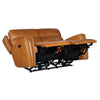Hooker Furniture Ruthe Zero Gravity Power Recline Loveseat with Power Headrest