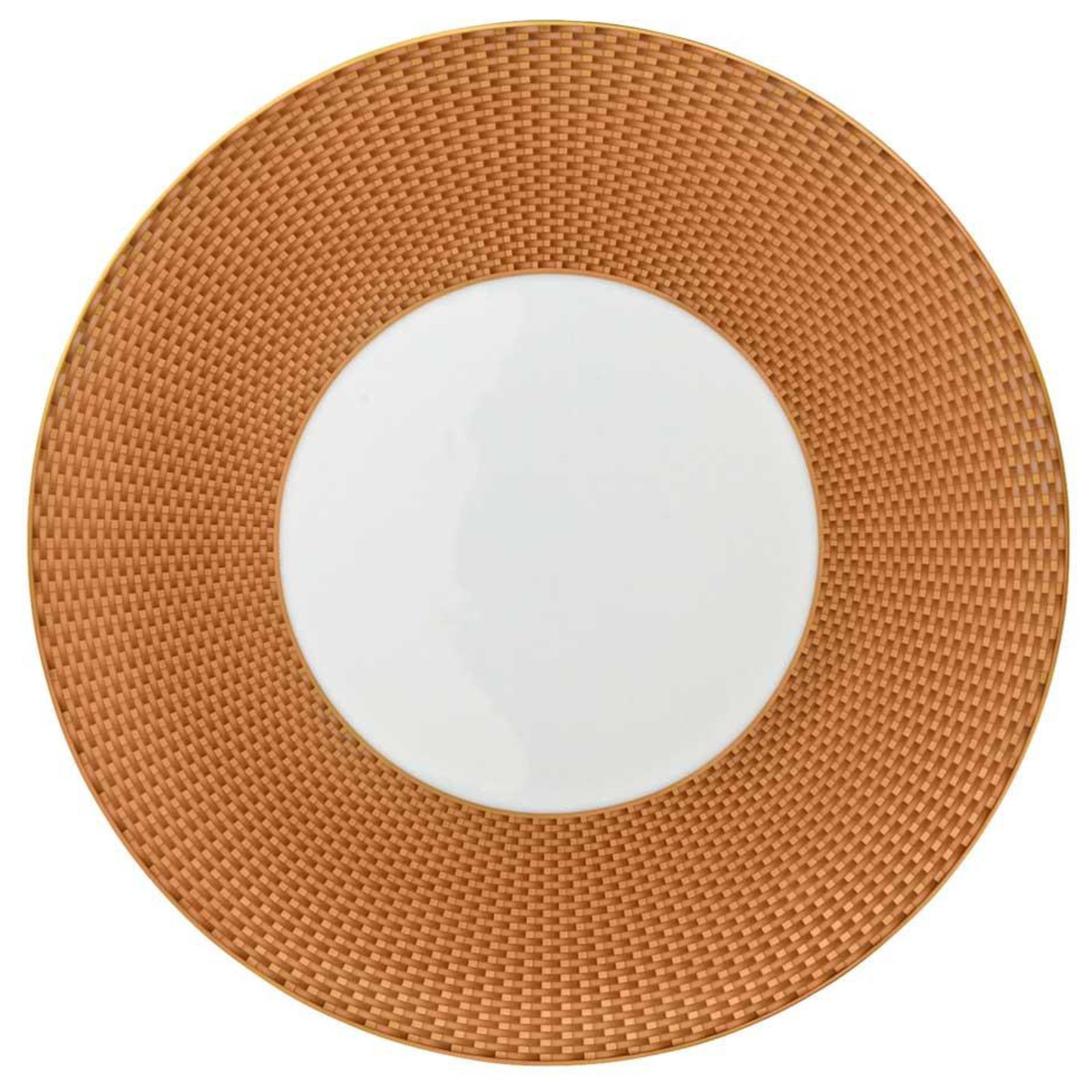 Raynaud Tresor Orange Motif N°1 American Dinner Plate