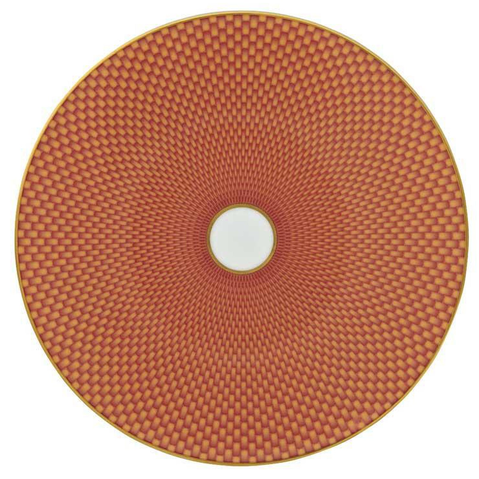 Raynaud Tresor Orange Motif N°2 Dessert Plate