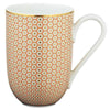 Raynaud Tresor Orange Motif N°3 Mug Rd. Gbx