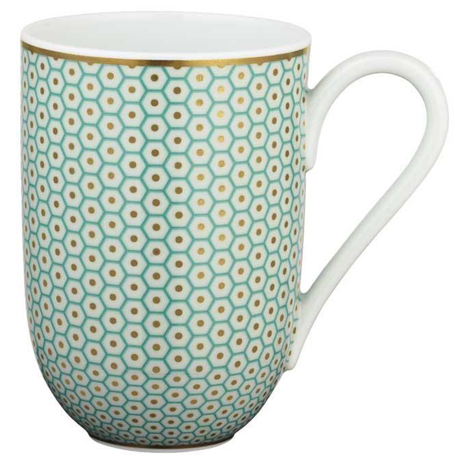 Raynaud Tresor Turquoise Motif N°3 Mug Turquoise Rd. Gbx