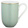 Raynaud Tresor Turquoise Motif N°3 Mug Turquoise Rd. Gbx