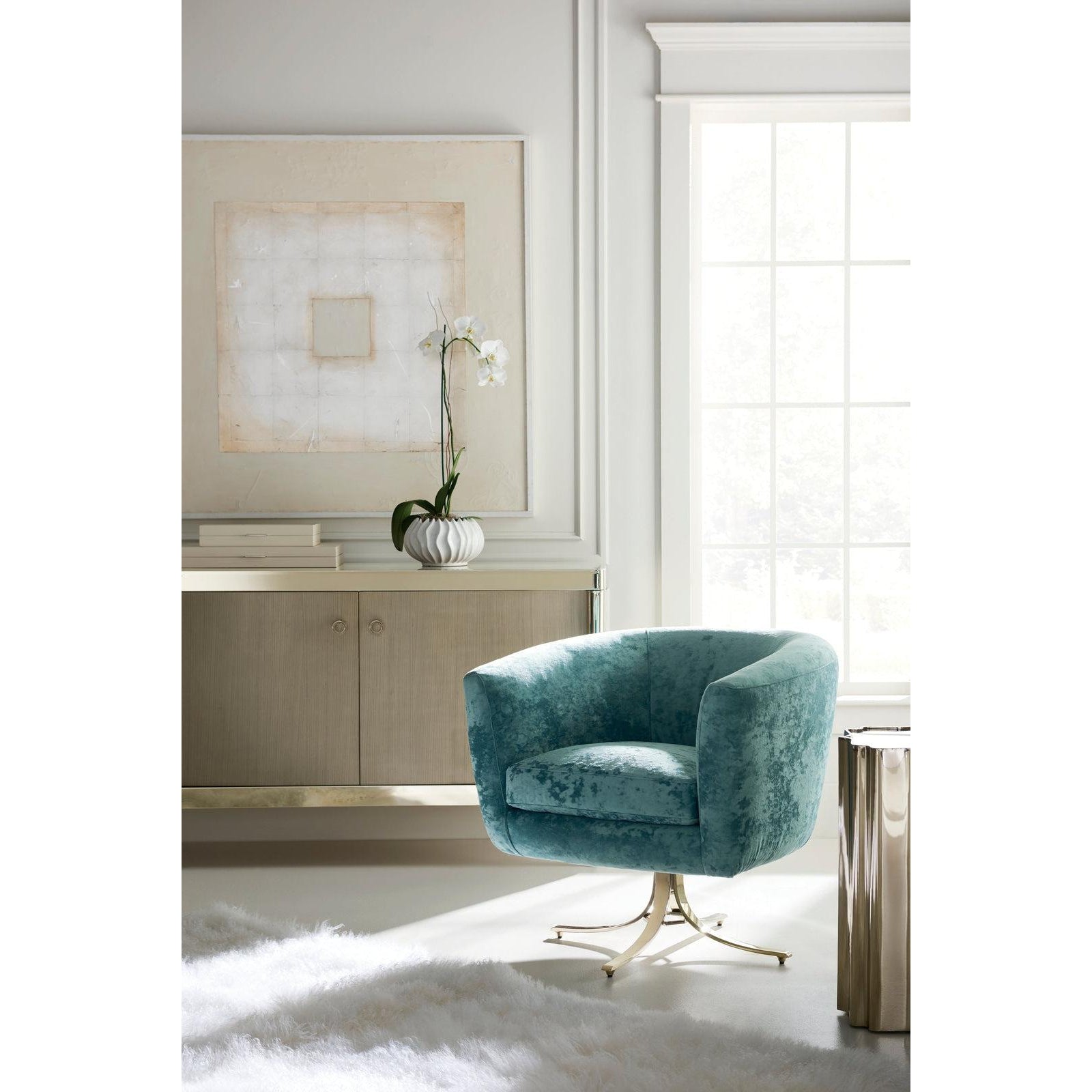 Caracole Good As Gold Side Table