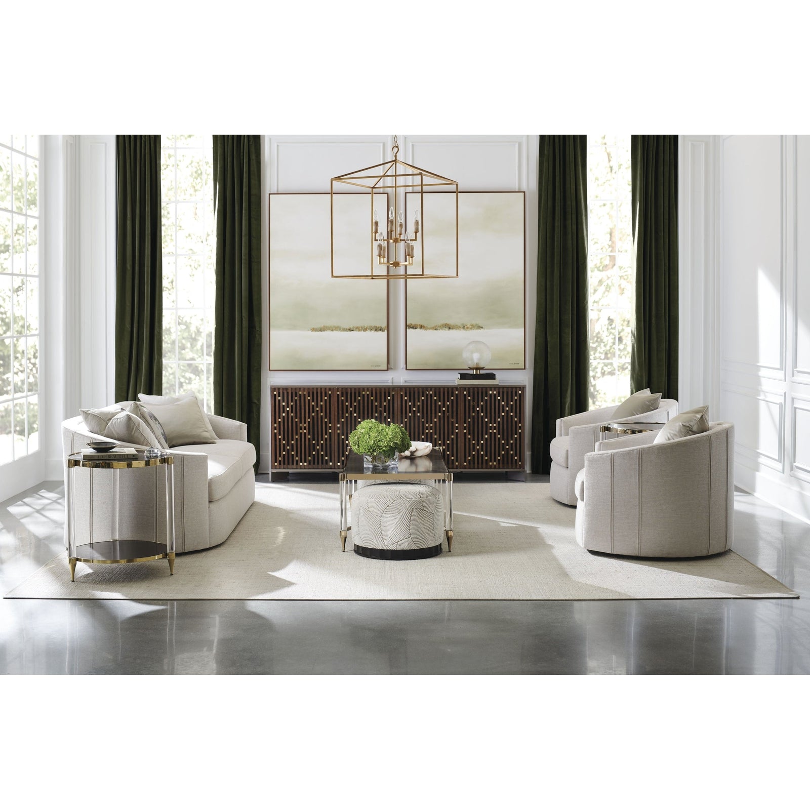 Caracole Classic Your Move Ottoman