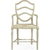 Jonathan Charles William Yeoward Country House Chic Solid Wood Queen Anne Back Arm Chair