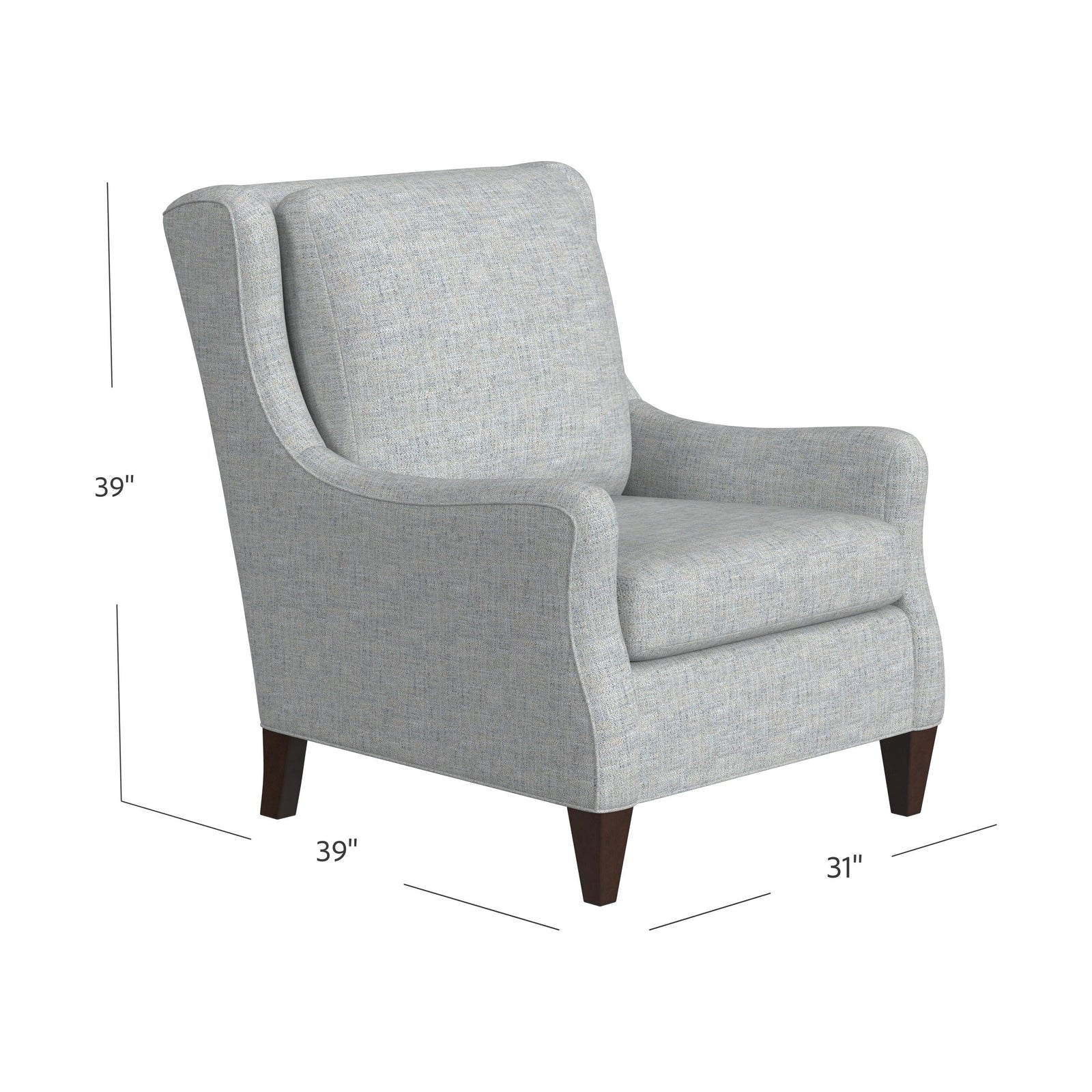 Hooker Upholstery Bellamy Club Chair