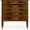 Jonathan Charles Buckingham Chest of Drawers with Concave Profile
