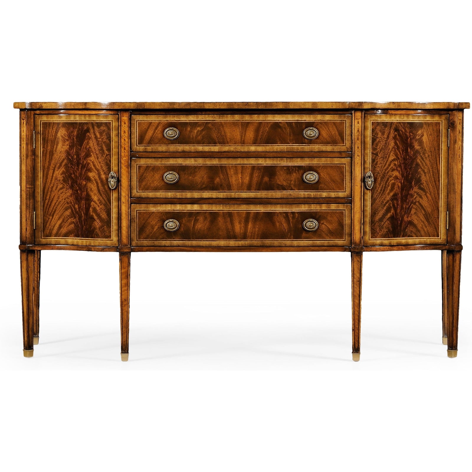 Jonathan Charles Buckingham Sideboard with Curved Doors