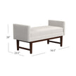 Hooker Upholstery Renzo Bench