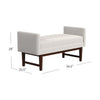 Hooker Upholstery Renzo Bench